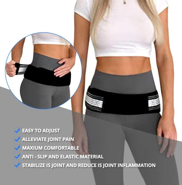 lombaires, ceinture de soutien pelvien et lombaire respirante et antidérapante pour hommes et femmes