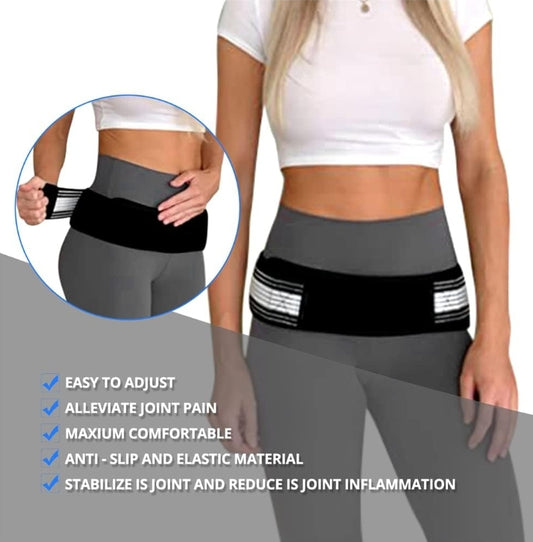 lombaires, ceinture de soutien pelvien et lombaire respirante et antidérapante pour hommes et femmes